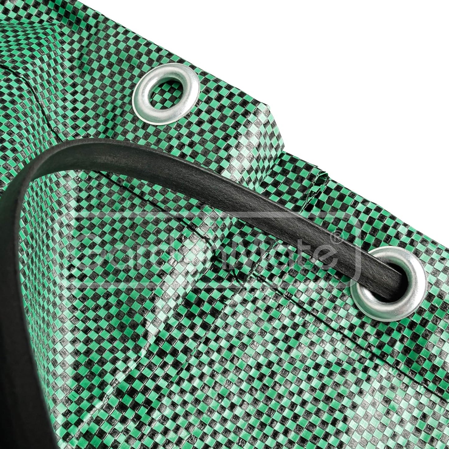 GardenMate 3X 272l Gartensack Laubsack Gartenabfallsack stabil - Gartensäcke für Gartenabfälle - Laubsäcke Rasenschnitt - Grünschnittsäcke faltbar, groß, robust aus Polypropylen-Gewebe 150GSM